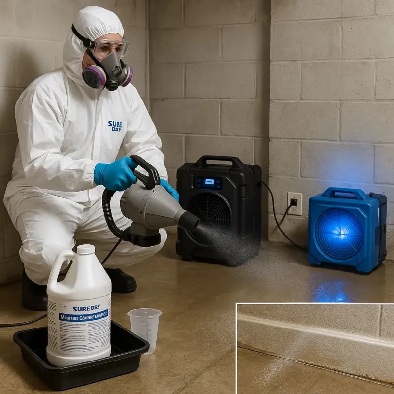 Sanitization and Odor Removal process in Daingerfield, TX