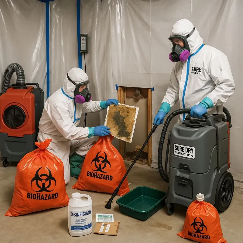 Contaminated Water Handling Protocols process in Daingerfield, TX