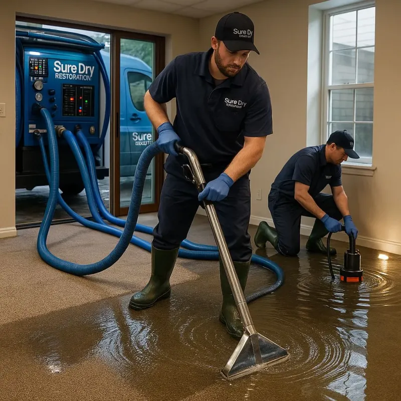 Water Extraction and Removal process in Daingerfield, TX